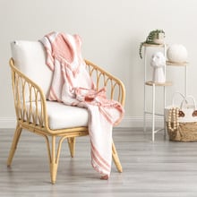 Ray Striped Cotton Throw